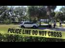Police investigate package near offices of Dem. Congresswoman - Label : AFPTV - First images - Category : News