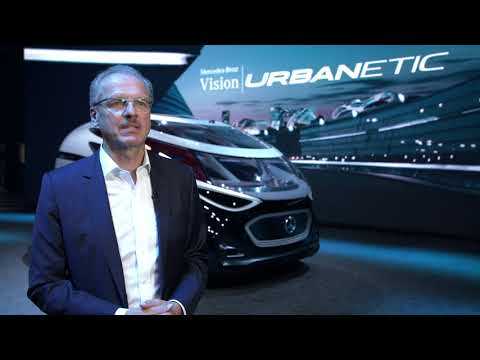 World Premiere Mercedes-Benz Vision URBANETIC - Interview Volker Mornhinweg