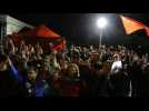 Brazil: Lula supporters hold vigil outside his prison cell - Label : AFPTV - First images - Category : News