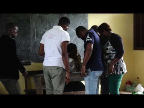 People in Gabon vote in legislative and local elections