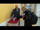 Latvia holds parliamentary elections - Label : AFPTV - First images - Category : News