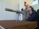 Putin tests Kalashnikov's latest sniper's rifle