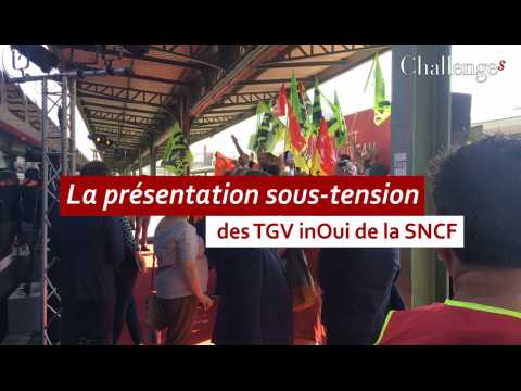 La présentation sous-tension des TGV inOui de la SNCF