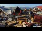 Homes shattered by Indonesia quake-tsunami