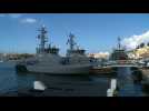 Aquarius migrants arrive at Valetta military harbour - Label : AFPTV - First images - Category : News