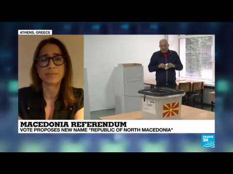 Macedonia votes on new name in bid to end row with Greece