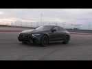 Vido Mercedes AMG GT 63 S 4MATIC+ in Graphite Gray on the Circuit of The Americas
