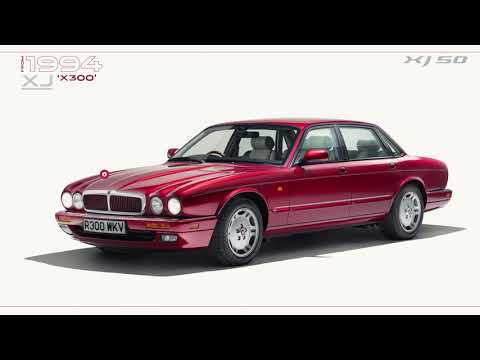 Jaguar XJ 50 Years Morphing Evolution Film
