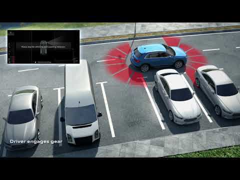 Driver assistance systems of the Audi Q3 Animation