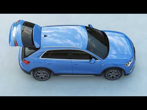 Audi Q3 loading and interior concept Animation