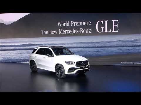 Presentation of the new Mercedes-Benz GLE at the 2018 Paris Motor Show