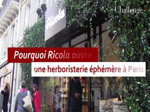 Pourquoi Ricola ouvre une herboristerie éphémère à Paris