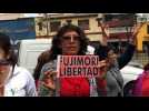 Peruvians protest in support of Keiko Fujimori after her arrest