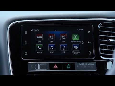 2019 Mitsubishi Oulander PHEV Infotainment system