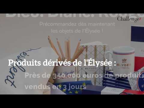 Produits dérivés de l'Élysée: près de 350.000 euros de produits vendus en 3 jours