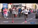 Athletics: Kenyan Eliud Kipchoge breaks marathon world record in Berlin