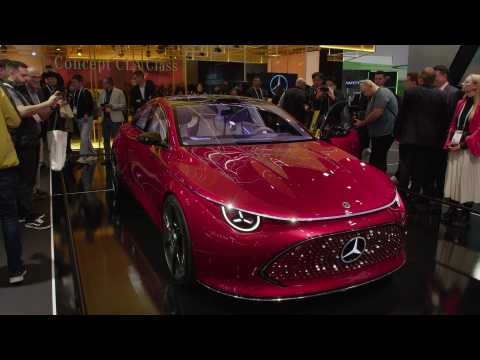 Mercedes-Benz Stand at CES 2024