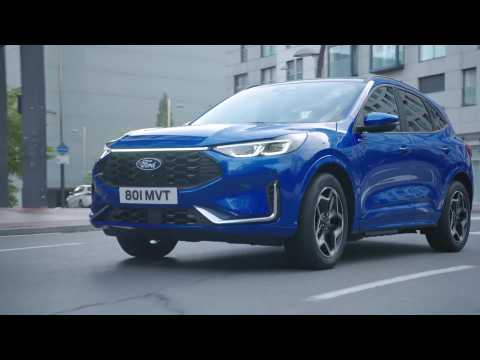 The new Ford Kuga ST Line Driving Video