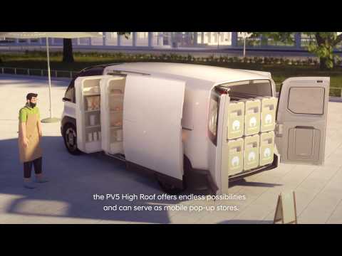 Kia PBV CES 2024 - Technology PV5hr - logistics