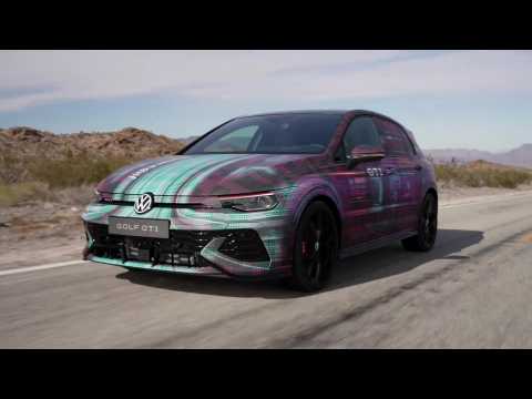 Volkswagen at the CES 2024 - Volkswagen Golf GTI Driving Video