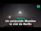 Cet astéroïde a illuminé le ciel de Berlin et la chasse pour le retrouver a commencé