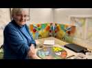 Aix-les-Bains : Paule Clara, 82 ans, vitrailliste, nous ouvre les portes de son atelier