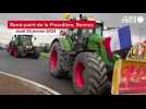 VIDÉO. Colère des agriculteurs : des dizaines de tracteurs arrivent à Rennes