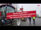 Picardie : les agriculteurs occupent les autoroutes jeudi 25 janvier