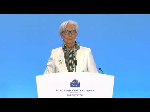 ECB leaves key rates unchanged, says President Lagarde