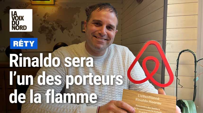 Rinaldo Hoarau de Réty portera la flamme olympique - La Voix du Nord Vidéos