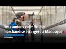 Colère des agriculteurs : des camions déchargés de leur marchandise étrangère à Manosque