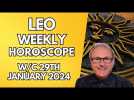 Leo Horoscope Weekly Astrology from 29th January 2024