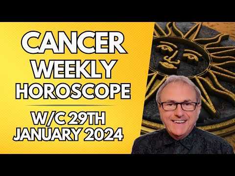 Cancer Horoscope Weekly Astrology from 29th January 2024