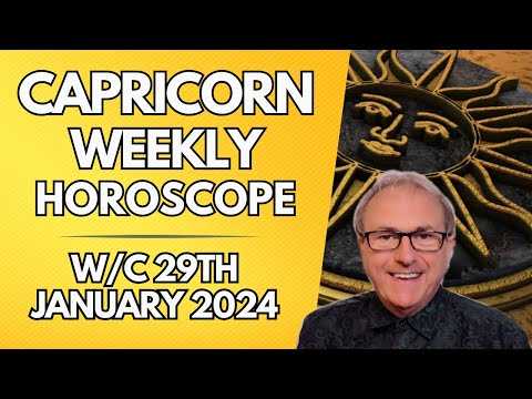 Capricorn Horoscope Weekly Astrology from 29th January 2024