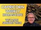 Capricorn Horoscope Weekly Astrology from 29th January 2024