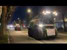 VIDÉO. Agriculteurs en colère : les tracteurs, ce vendredi soir, au cours de Chazelles à Lorient