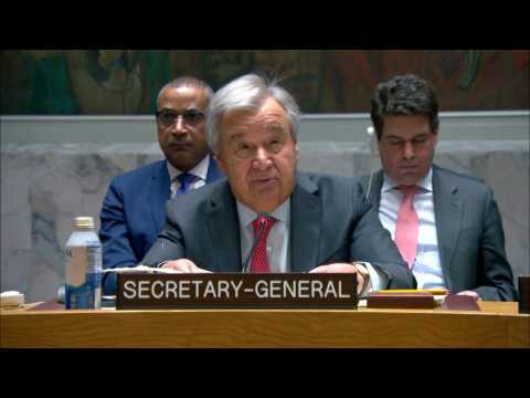 UN chief says Israel's rejection of two-state solution for Palestinians 'unacceptable'