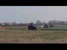 A Calais, l'autoroute bloquée par les agriculteurs
