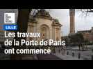 Lille : les impressionnants travaux de la Porte de Paris ont commencé
