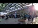 Amiens: les tracteurs à la gare et Saint-Leu