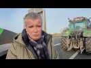 A Calais, Antoine Peenaer explique le mouvement des agriculteurs
