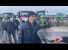 Les agriculteurs se sont installés sur la digue du Touquet et vont valloir leur revendication