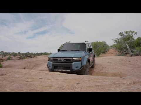 2024 Toyota Land Cruiser Heritage Blue Driving Video