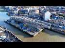 Découvrez nos images inédites du transfert du pont Corbert filmées au drone à Dieppe