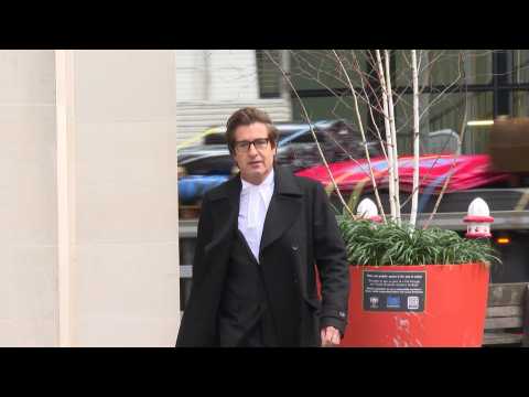 Prince Harry's lawyer David Sherborne arrives at court for latest hearing in hacking case