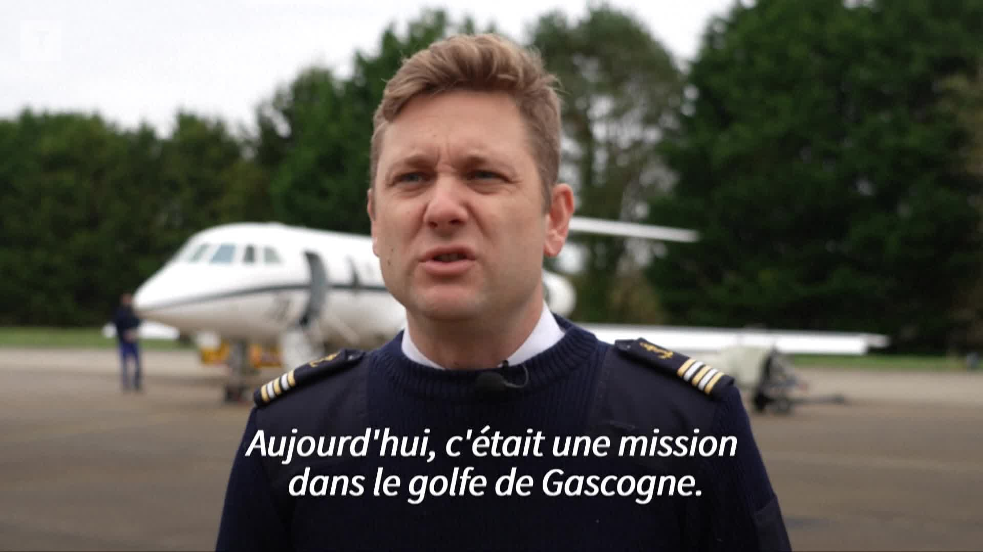 À bord d'un avion de la Marine nationale qui surveille le golfe de Gascogne [Vidéo]