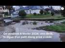 VIDÉO. La digue d'un étang cède : sept maisons inondées à Larré