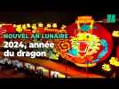 Les images très colorées du passage de la Chine dans l'année du dragon