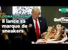Donald Trump vend des baskets dorées à 370 euros la paire en édition limitée