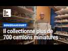 À Gouzeaucourt, Samuel collectionne les camions miniatures